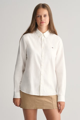 Camicia in cotone bio - Bianco