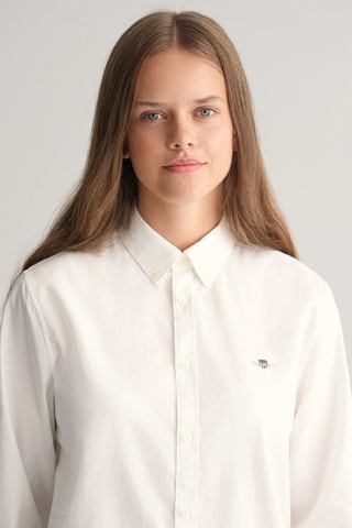 Camicia in cotone bio - Bianco