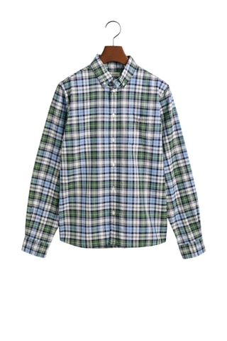 Camicia in cotone bio - Verde
