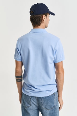 Polo slim - Azzurro