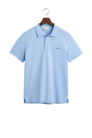 Polo slim - Azzurro