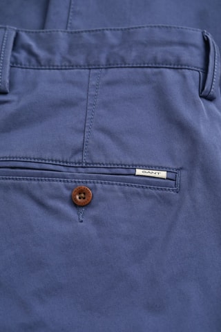 Pantaloni chino slim in cotone bio - Blu