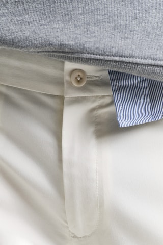 Pantaloni chino slim - Crema