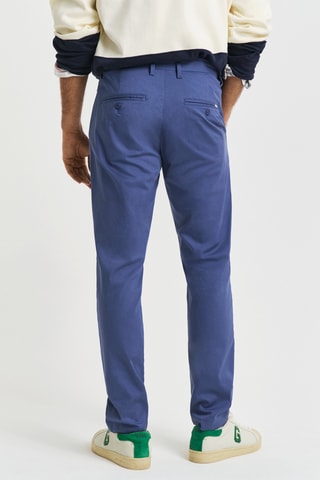 Pantaloni chino slim - Blu