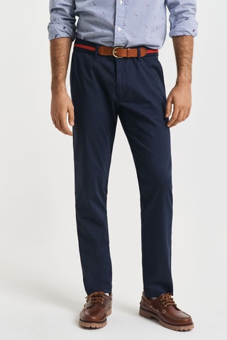 Pantaloni chino slim - Navy