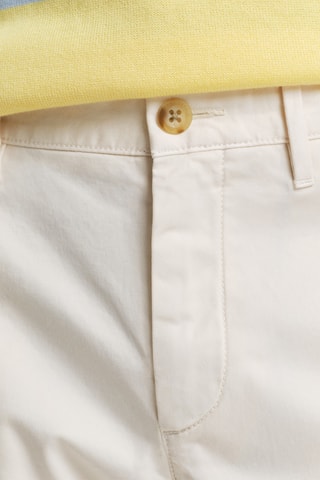Pantaloni chino slim - Crema