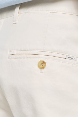 Pantaloni chino slim - Crema