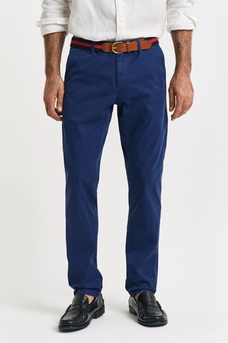 Pantaloni chino slim - Navy