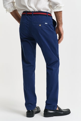 Pantaloni chino slim - Navy
