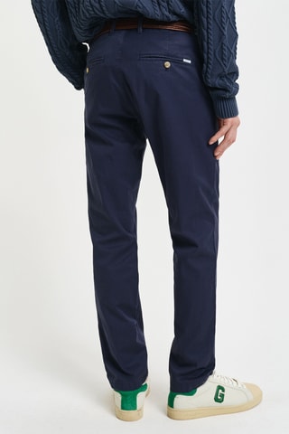 Pantaloni chino slim - Navy