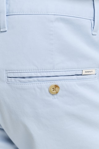 Pantaloni chino slim - Azzurro