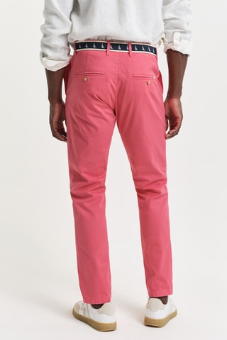 Pantaloni chino slim - Rosa