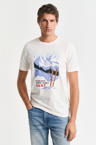 T-shirt - Crema