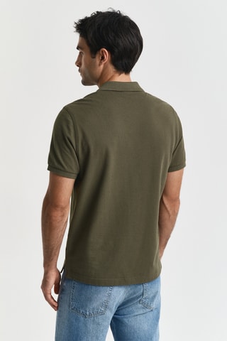 Polo regular - Kaki