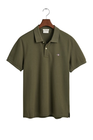 Polo regular - Kaki