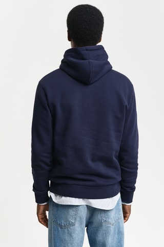 Felpa con cappuccio - Navy