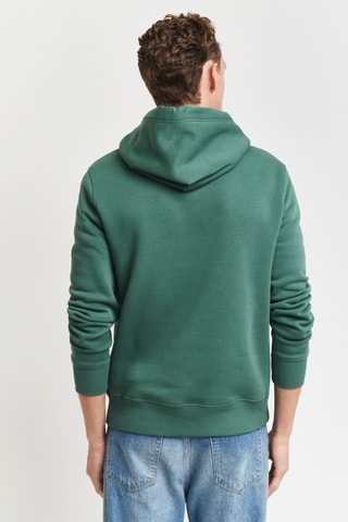 Felpa con cappuccio - Verde