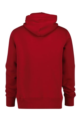 Felpa con cappuccio - Rosso