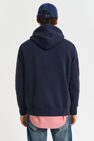 Felpa con cappuccio - Navy