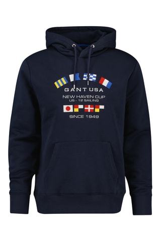 Felpa con cappuccio - Navy