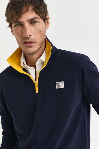 Felpa in cotone bio - Navy