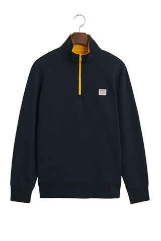 Felpa in cotone bio - Navy