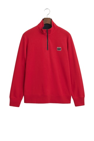 Felpa in cotone bio - Rosso
