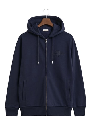 Felpa con cappuccio - Navy