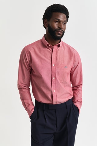 Camicia regular - Rosa