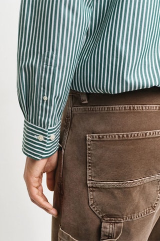 Camicia regular - Verde