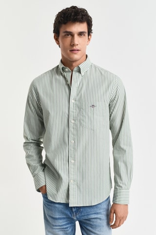 Camicia regular - Verde