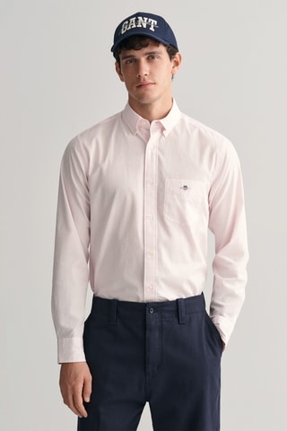 Camicia regular - Rosa chiaro