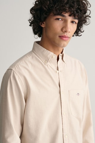 Camicia regular - Beige