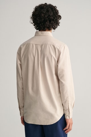 Camicia regular - Beige
