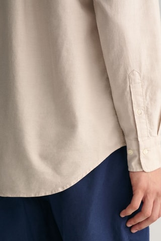 Camicia regular - Beige