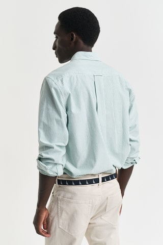 Camicia regular - Verde chiaro