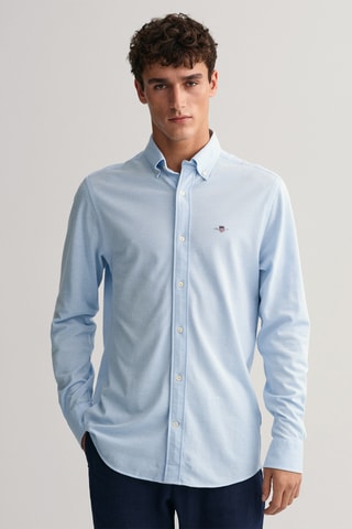Camicia regular - Azzurro