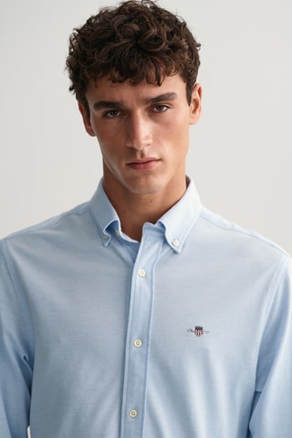Camicia regular - Azzurro