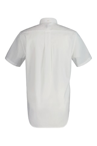 Camicia regular in lino - Bianco