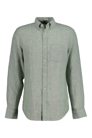 Camicia in lino - Verde chiaro