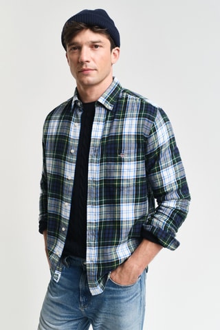 Camicia regular - Verde