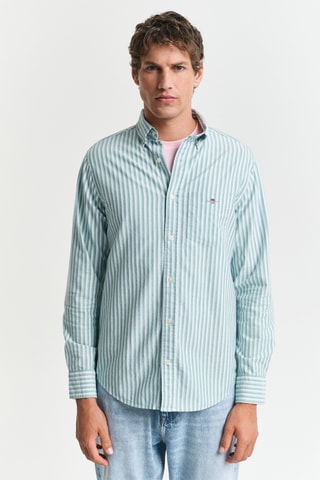 Camicia regular - Verde