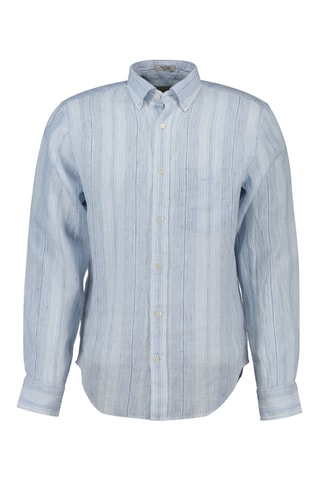 Camicia in lino - Azzurro
