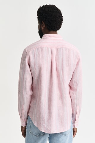 Camicia in lino - Rosa