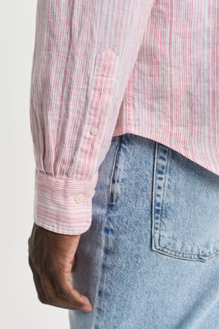 Camicia in lino - Rosa
