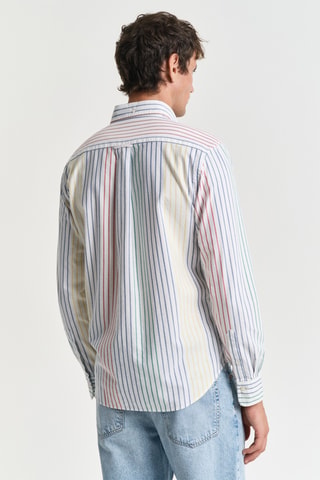 Camicia regular in cotone bio - Bianco