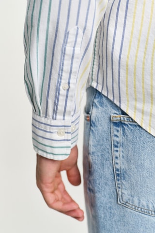 Camicia regular in cotone bio - Bianco