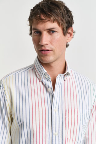 Camicia regular in cotone bio - Bianco