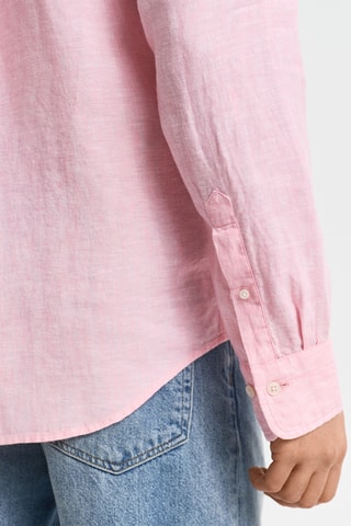 Camicia in lino - Rosa