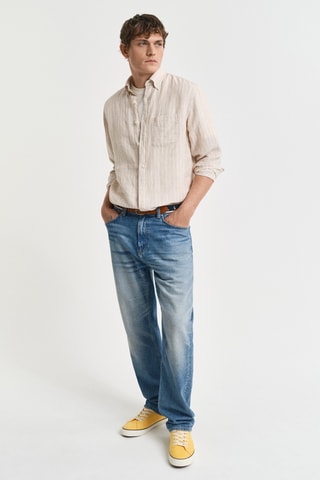 Camicia in lino - Beige
